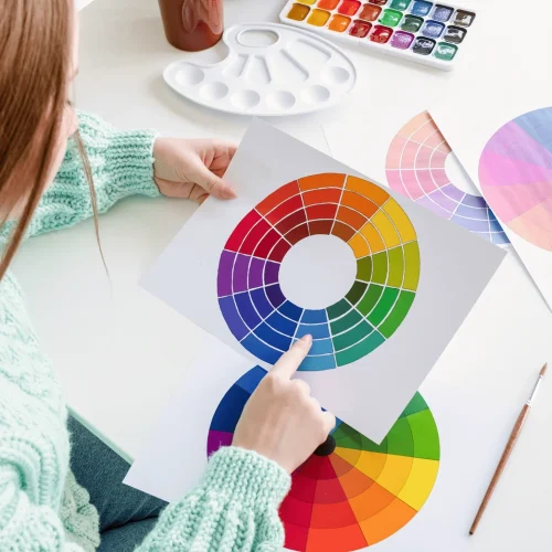 آموزش تئوری رنگ در طراحی گرافیک