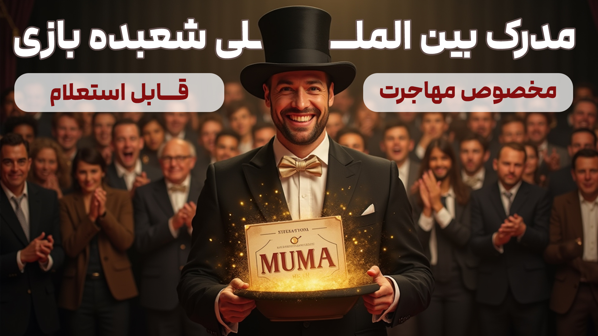 مدرک بین المللی شعبده بازی_موما